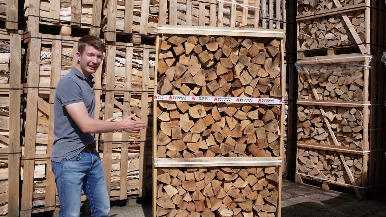Berken Haardhout JUMBO pallet - Haardhout-Fabriek