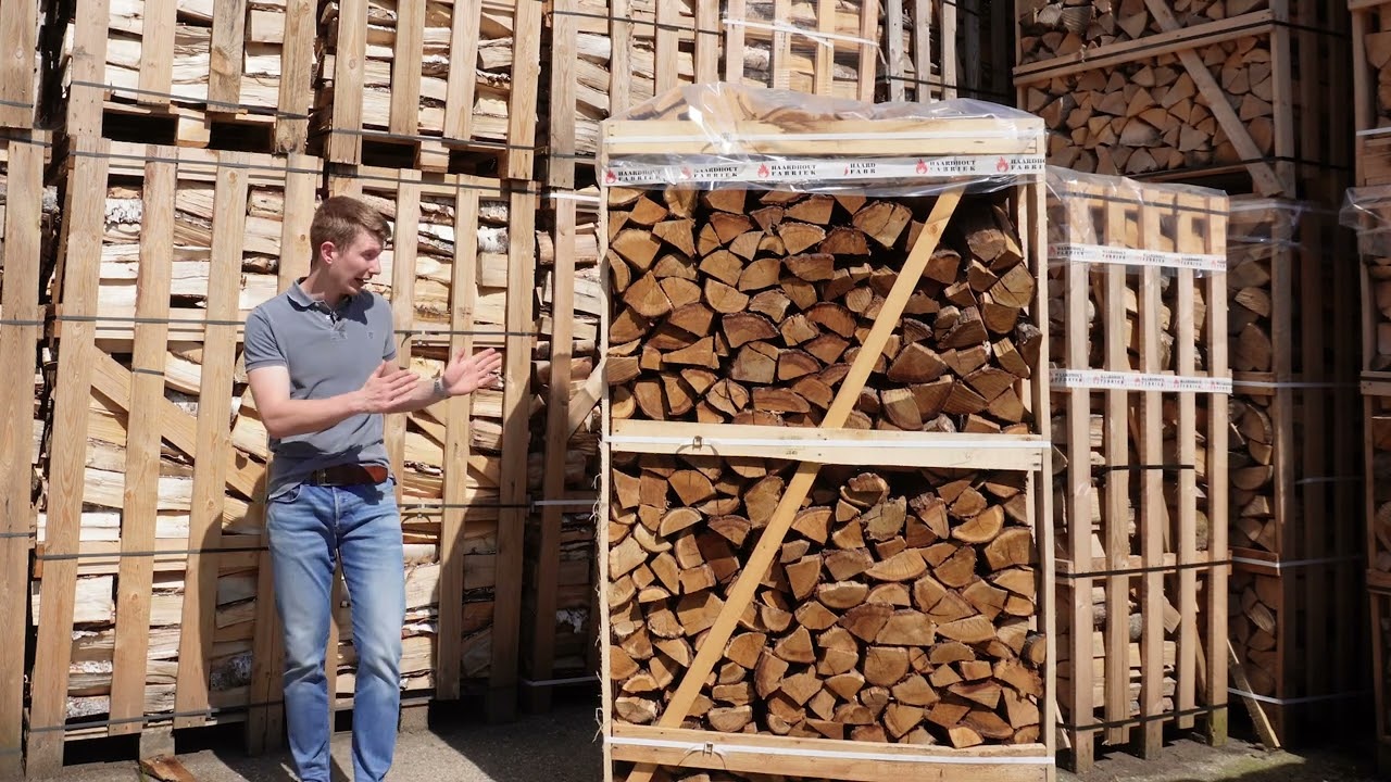 Eiken Haardhout JUMBO pallet - Haardhout-Fabriek