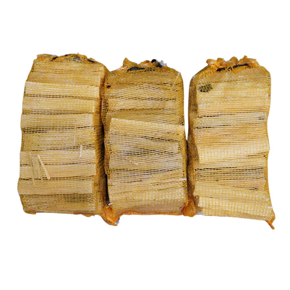 Netzakken aanmaakhout 3 stuks