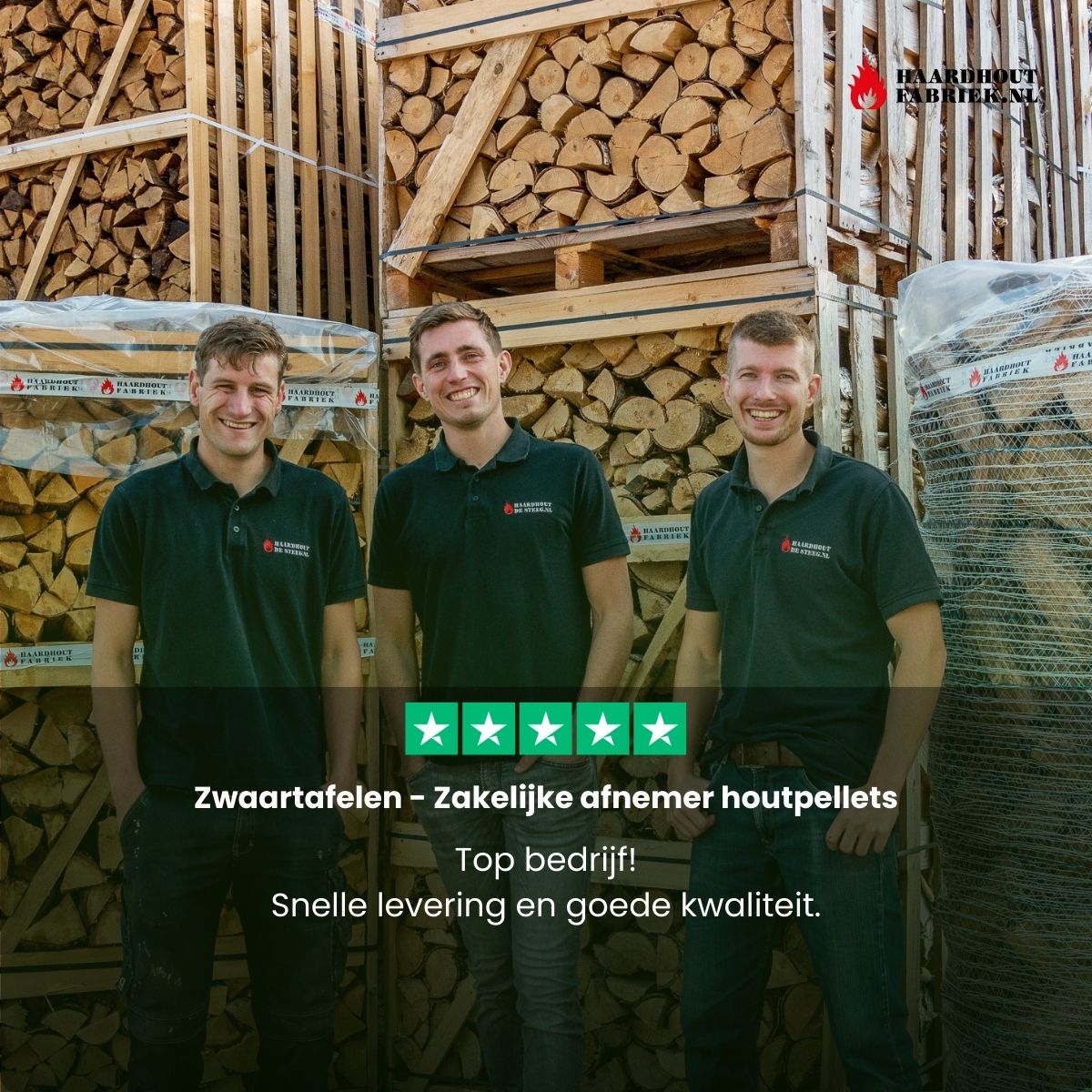 Review houtpellets Haardhout-fabriek Roermond